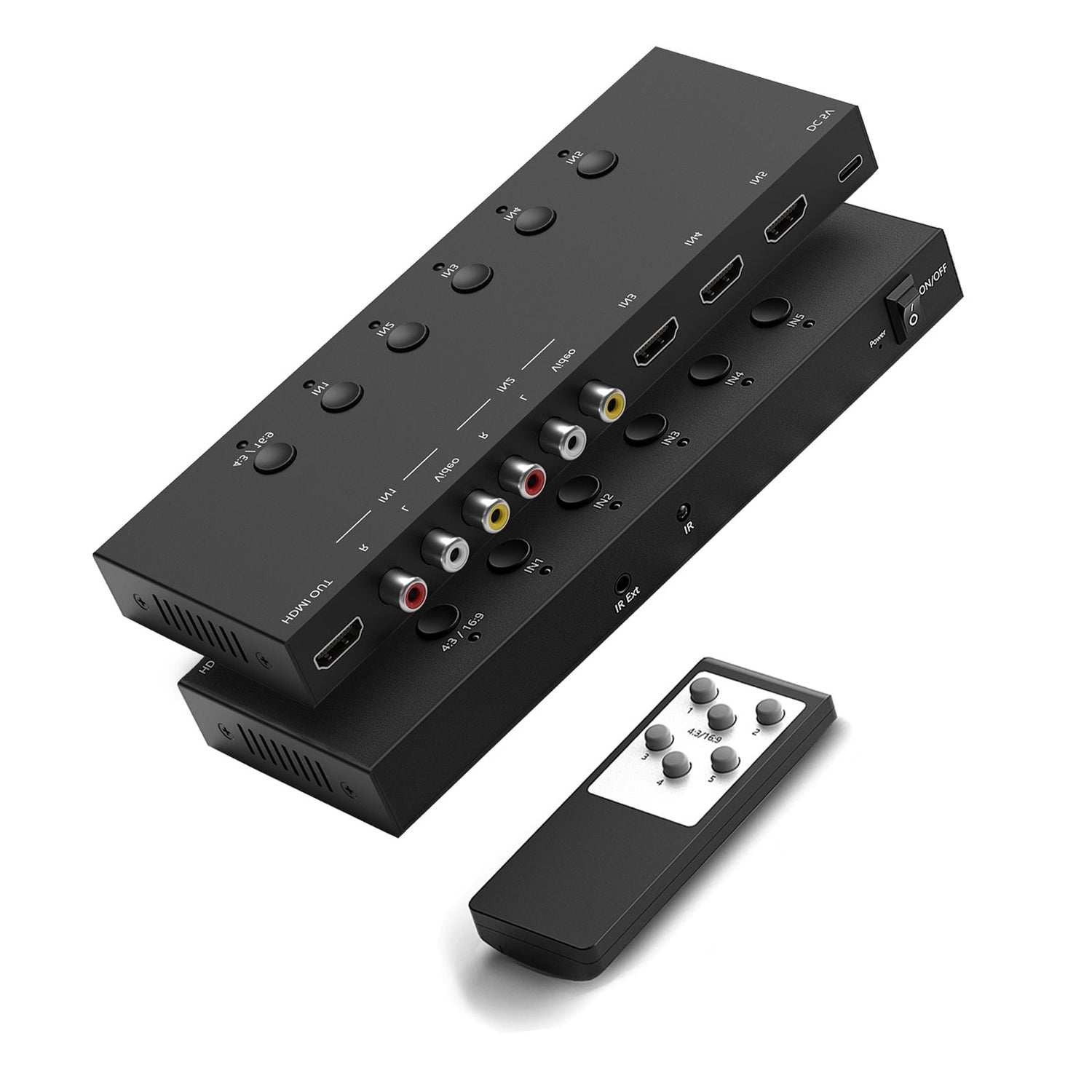 RCA/HDMI to HDMI Converter (Combo)